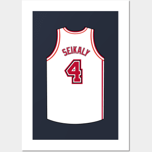 Rony Seikaly Miami Jersey Qiangy Posters and Art